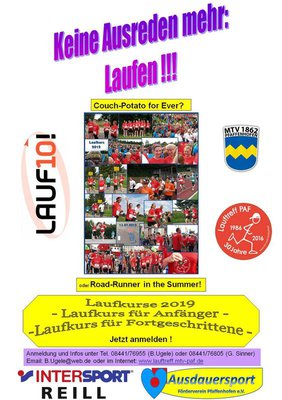 Infos unter http://www.mtv-paf.de/index.php/laufkurse