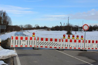 Die Staatsstraße bei Affalterbach/Uttenhofen bleibt das ganze Jahr gesperrt.