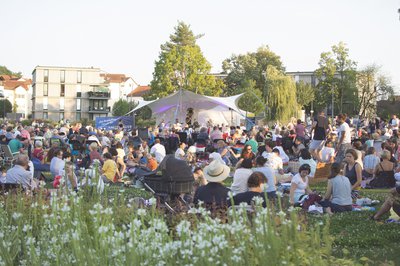 So schön ist es bei den Bürgerparkkonzerten (hier ein Foto von 2018).