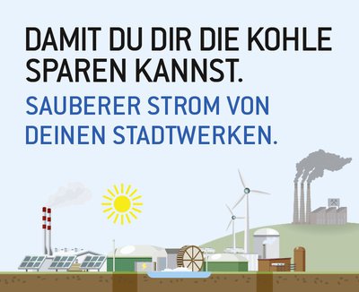 Pünktlich nach den Pfingstferien: Die Energiekampagne der Stadtwerke