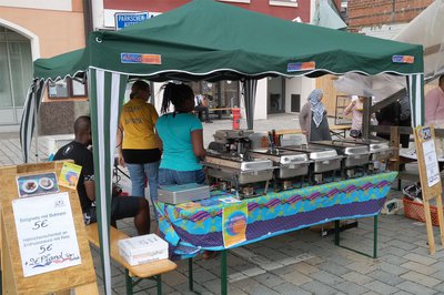 Unser Stand auf der Internationalen Nacht in Pfaffenhofen