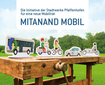 Projektstart in Pfaffenhofen – im Rahmen der Initiative mitanand mobil starten die Stadtwerke die Mobilitätswerkstatt