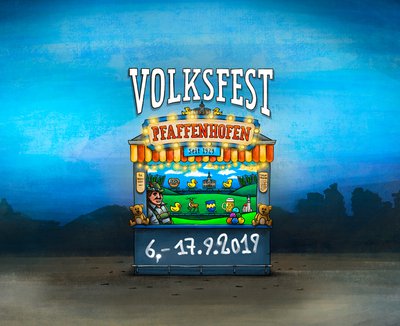 Das Volksfestplakat 2019