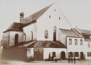 Spitalkirche um 1900