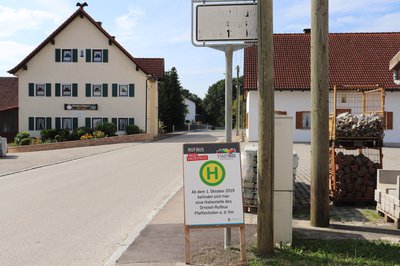 Menzenbach und sieben weitere Ortsteile werden jetzt vom Rufbus angefahren.