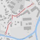 Wegen abschließender Straßenbauarbeiten: Sperrung Draht / Kapellenweg vom Montag, den 28. bis Mittwoch, den 30.10. (siehe Markierung)