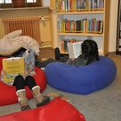 Vorlesezeit für Kinder in der Stadtbücherei im Haus der Begegnung