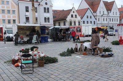 Wochenmarkt findet statt