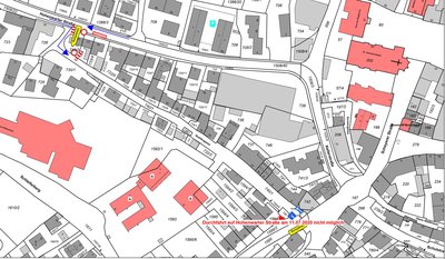 Hohenwarter Straße halbseitig gesperrt