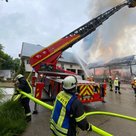 +++ Alarmstufenerhöhung B5 - Brand landwirtschaftliches Gebäude +++