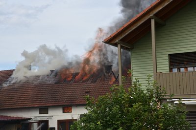 +++ Vollbrand Schreinerei in Ehrenberg +++