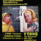 Werbung für Wärmedämmung in den 1960er Jahren