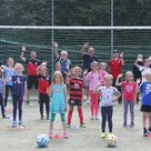 Schnuppertraining für angehende Fußballerinnen