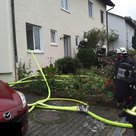 +++ Ausgedehnter Kellerbrand mit verletzter Person+++