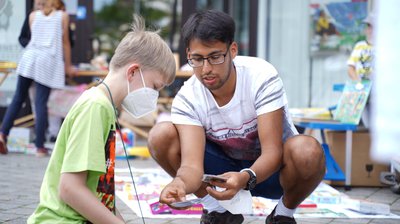 JUSOS Kinderflohmarkt am Sparkassenplatz