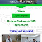 Der TKD 1995 Pfaffenhofen präsentiert sich mit neuer Webseite