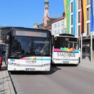 Stadtbusse am Hauptplatz