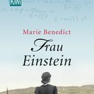 Buchcover von Frau Einstein mit Frau von hinten, die auf einen Hafen schaut