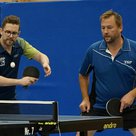 Bernhard Kaser und Stefan Grün zogen im Schlussdoppel ganz knapp den Kürzeren
