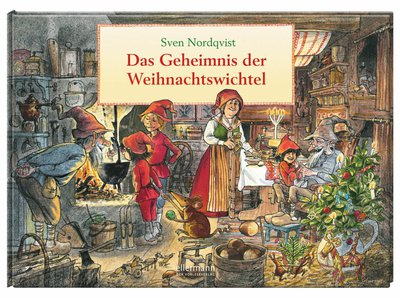 Buch Cover von Sven Nordqvists Das Geiheimnis der Weihnachtswichtel