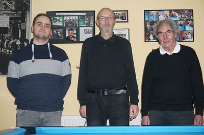 v. l. n. r. Sebastian Braun, Bertram Keiler, Horst Heil