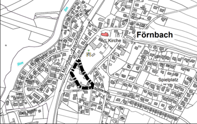 Aufstellung des Bebauungsplans Nr. 178 "Am Rosenweg in Förnbach"