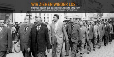 Stadt- und Bunkerführungen finden wieder statt
