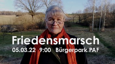 Friedensmarsch am 5. März