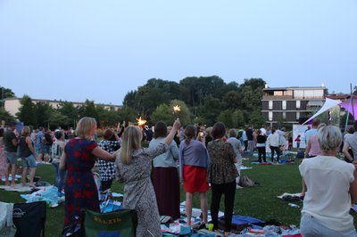 Festivalflair soll es auch in diesem Jahr wieder im Bürgerpark geben.