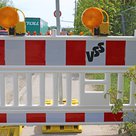 Bauarbeiten in der Niederscheyerer Straße