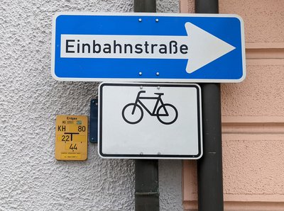 Kellerstraße ab Dienstag Einbahnstraße