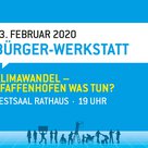 Pfaffenhofener Konzept zur Anpassung an den Klimawandel – Bürgerbeteiligung gefragt: PAFundDU-Veranstaltung am 13. Februar 2020 ab 19 Uhr im Festsaal im Rathaus