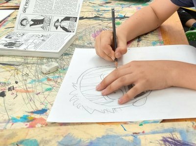 Kinder machen Kunst - Sommerakademie in der Kunsthalle