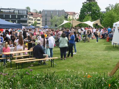 Festivalstimmung beim großen Neubürgerfest im Bürgerpark