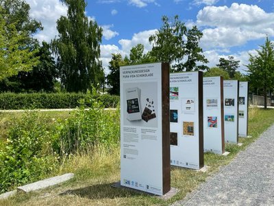 Ausstellung Bürgerpark zum Designwettbewerb