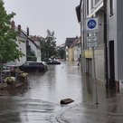 Extremer Niederschlag im Stadtgebiet