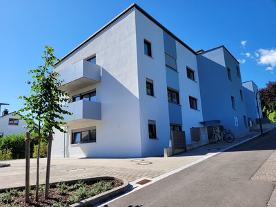 In der Stettbergstraße sind 24 neue Wohneinheiten bereits fertig gestellt.