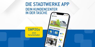 Stadtwerke präsentieren neue App „SWP2Go“