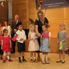 Mit „grias di“ und „ni hao“: Kindergartenkinder von St. Michael begrüßten die Gäste in verschiedenen Sprachen.