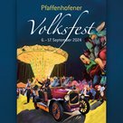 Das Volksfestplakat 2024, gestaltet von 
German Bachmaier.