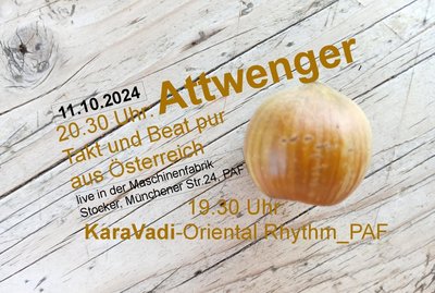 Attwenger und KaraVadi live in Pfaffenhofen