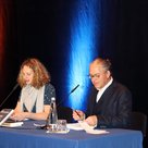 Steffen Kopetzky und Eva Bauriedl bei der Buchpremiere.