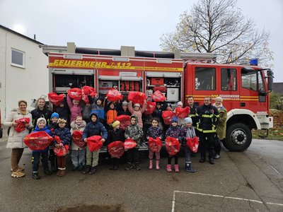 Feuerwehr-Geschenk mit Signalwirkung