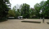 Stellplatzansicht vom Fußballfeld