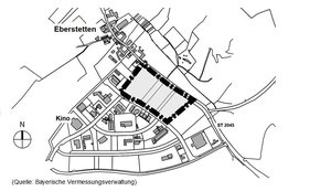 Geltungsbereich Bebauungsplan Kuglhof