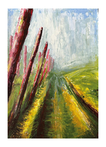 Postkarte mit Kunstwerk