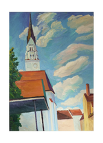 Postkarte mit Kunstwerk