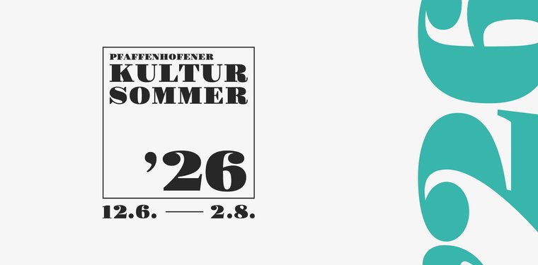 Kultursommer-Logo in türkis und schwarz