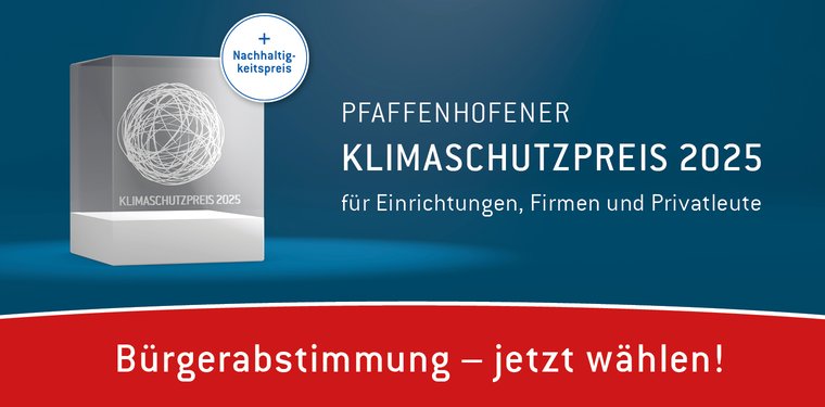 Klimaschutz- und Nachhaltigkeitstag 2025 - Jetzt abstimmen!