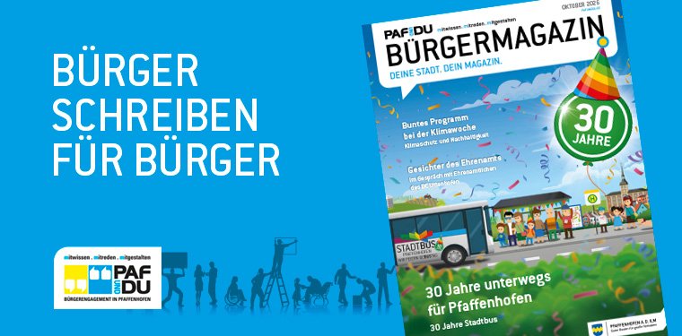 Kachel Bürgermagazin Oktober 2026